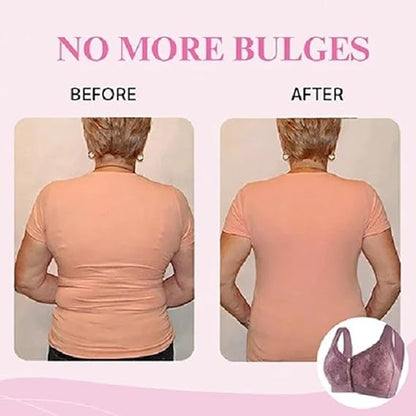 Rose Bra Wireless Front Button Bras For Women